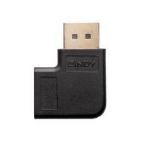 Adapteris - LINDY DisplayPort 1.4 Kairysis Kampinis Adapteris M į F 7680x4320@60Hz