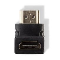 Adapteris - HDMI M/F 90° Dešinys Kampas 4K UHD 60Hz 18Gb/s