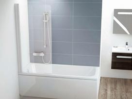 Dušo sienelė Ravak CVS1 80 K, 80 cm x 150 cm, skaidri sp./balta sp./skaidrus