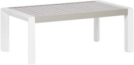 Lauko stalas Beliani Castella, rusvai pilki sp., 120 cm x 70 cm x 45 cm