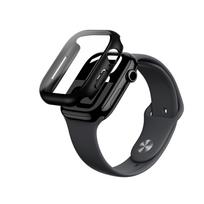 Korpusas Su Grūdintu Stiklu "apple Watch" 46 Mm "radix Glass" - Juodas