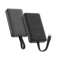 Magnetinis 10000 Mah Usb-c Maitinimo Blokas Su Integruotu Usb-c Kabeliu Magsafe - Juodas