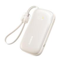 "powerbank" 10000 Mah 45w Fc21 Qpow 3 Ultra Su Ekrano Kabeliu Usb-c Iphone Lightning - Titano Spalvos