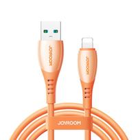 Kabelis Usb-a - "iphone Lightning Vibrant Series 3a" 1,2 M - Oranžinis