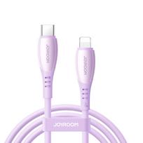 Kabelis Usb-c - "iphone Lightning Vibrant Series" 30w 1,2 M - Violetinės Spalvos