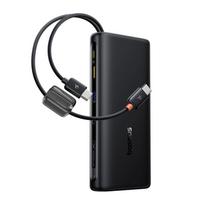Powerbank 20000 Mah 100 W Su Ekranu Ir Integruotu Usb-c Kabeliu - Juodas