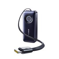 Powerbank 20000 Mah 67 W Su Ištraukiamu Usb-c Kabeliu - Juodas