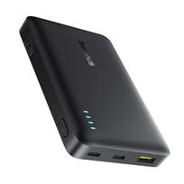 10000 Mah 22,5 W "enerfill Fp21 Usb-a Usb-c" Su Usb-c Kabeliu - Juodas