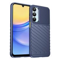 Silikoninis šarvuotas Dėklas "samsung Galaxy A26 Thunder Case" - Mėlynas