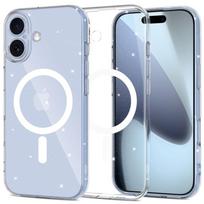 Apsauginis Dėklas "iphone 17 Flexair Magsafe" - Skaidrus Brokatas