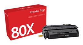 XEROX Everyday™ Black Toner, compatible with HP 80X (CF280X), high yield