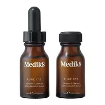 Medik8 - Pure C15 - Dieninis Serumas nuo Senėjimo su Grynu Vitaminu C - 2x15ml