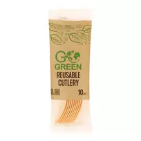 GoGreen Reusable Forks Go Green, 10 pcs/0.07kg