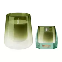 bolsius Candle scent. Glass jar. Clean Light Ø95x85mm gardenia  AND  fig