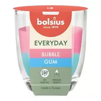 bolsius Candle scent. Glass jar. Everyday use. Ø80x70mm bubble gum