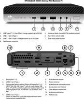 Hp Renewed Grade A | EliteDesk 800 G4 | Intel Core i5 | i5-8500T | 8GB | SSD | 256GB | Intel UHD Graphics 630 | Windows 11 Pro