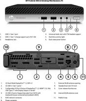 Hp Renewed Grade A | ProDesk 400 G4 | Intel Core i3 | i3-8100T | 8GB | SSD | 256GB | Intel UHD Graphics 630 | Windows 11 Pro