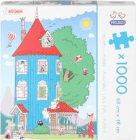 Moomin - Moomin House puzzle, 1000 pieces (40855252)