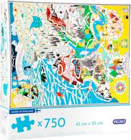 Moomin - Puzzle 750 pieces, Moominvalley (40855368)