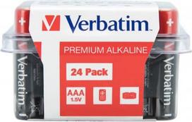 Verbatim Alkaline Batteries AAA LR03 24-pack 49504