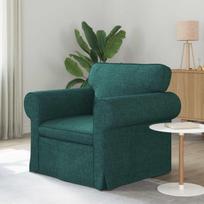 Sofa Tamsiai žalia 215 x 82 x 80 cm audinys