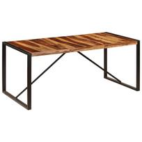 Valgomojo stalas, 180x90x75cm, rausv. dalberg. medienos masyvas