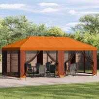 Paviljonas su šoninėmis sienelėmis 6 x 3 m Oranžinė