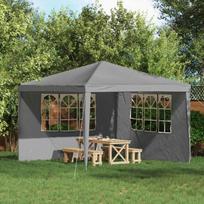 Šventinės palapinės šoninė siena 2 pcs 300 x 195 cm
