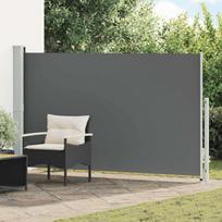 Ištraukiama šoninė užuolaida Antracito 300 x 180 cm Poliesteris