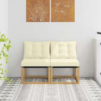 2 Vienetas Lauko Vidurinis Sofa