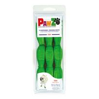 PawZ - Guminiai šuns batai - Maži - Obuolių Žali - 12 vnt.