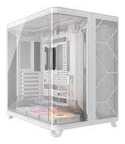 Corsair AIR 5400 RS-R ARGB PC-Gehäuse, Midi Tower, Tempered Glass, RGB - weiß, 3x 120-mm-Lüfter inklusive | GECS-216 | 0840440406563