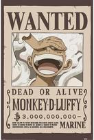 Plakatas One Piece - Wanted Luffy, 61 × 91,5 cm
