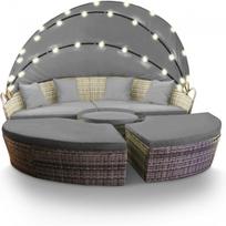 LED POLIRATANO GULTAS „EVE SUN ISLAND“ 210 CM : Spalva - Ruda