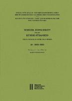Wiener Zeitschrift für die Kunde Südasiens, Band 59 (2022¿2025) ¿ Vienna Journal of South Asian Studies, Vol. 59 (2022¿2025)