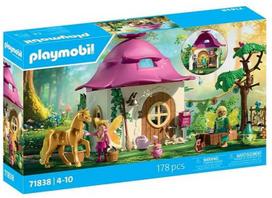 „Playmobil Princess Magic 71838“ jaukus fėjų namelis ir Auksinė vienaragis