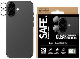 Panzer Glass „PanzerGlass“ – SAFE. Skaidrus kameros objektyvo apsauginis dėklas – „iPhone 17/16/16 Plus“