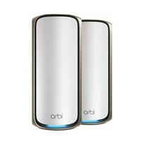 NETGEAR Orbi 970 series Quad-Band WiFi 7 Mesh System White 27Gbps 3 pieces 1year | RBE973S-100EUS | 0606449166491
