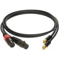 Kabel Klotz XLR - RCA (Cinch) 0.6m Black | 4250046859735 | 4250046859735