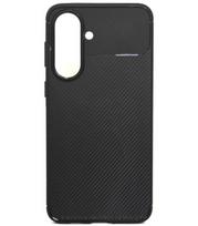 Juodas dėklas Samsung Galaxy A57 5G telefonui "Carbon Premium"