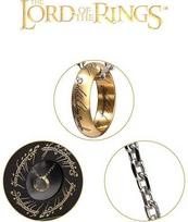 Noble Collection Žiedų valdovas - vienas žiedas iš sterlingo sidabro