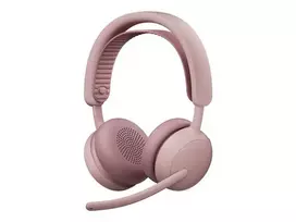 Logitech Zone Wireless 2 ES langattomat kuulokkeet, Teams, vaaleanpunainen
