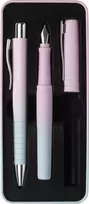 Rinkinys Faber-Castell Poly Ball Blushing Sky tušinukas + plunksnakotis