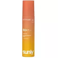 „Attitude Sunly“ mineralinis purškiklis SPF 50 – mineralinis purškiklis nuo saulės, 75 ml