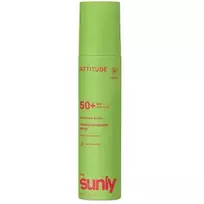„Attitude Kids Sunly Spray SPF 50“ – mineralinis saulės kremas vaikams purškiklyje, 75 ml