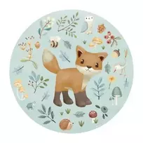 Little Dutch Wallpaper Circle fleece ´Forest Wonders´