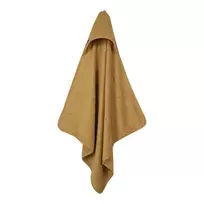 Little Dutch rankšluostis su kapišonu Pure, geltona 75×75