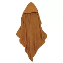 Little Dutch rankšluostis su kapišonu Pure Spice, geltona  75×75