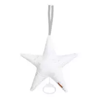 Star-shaped music box Ocean White