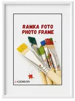 Rėmelis GED 30x40 plast EASY baltas | 8mm